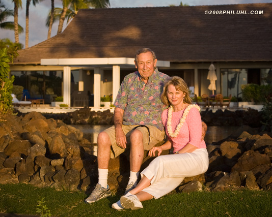 Roy and Leslie Disney